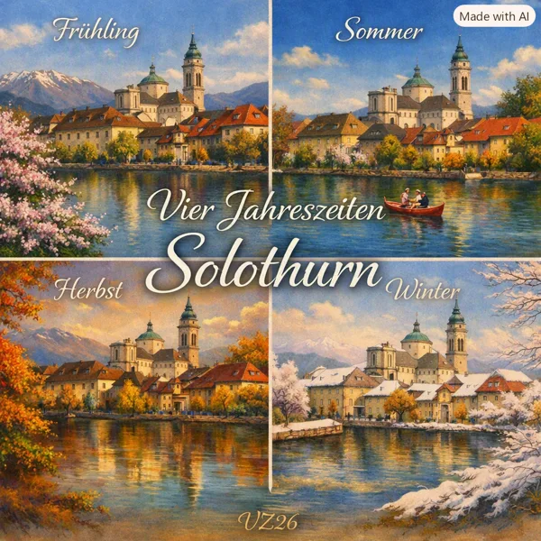 Cover: Vier Jahreszeiten Solothurn