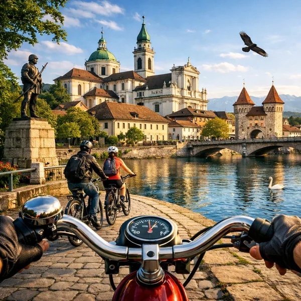 Cover: Solothurn – Unterwegs auf zwei Rädern