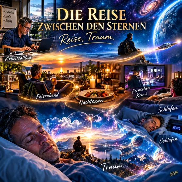 Cover: Die Reise zwischen den Sternen